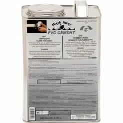 Black Swan PVC Cement (Gray) - Heavy Bodied, 1 Gal - Pkg Qty 6