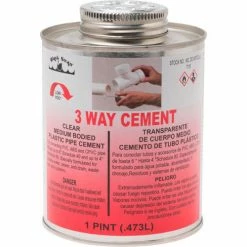 Black Swan All Purpose Cement (Clear) - Medium Bodied, 1 Pt - Pkg Qty 12