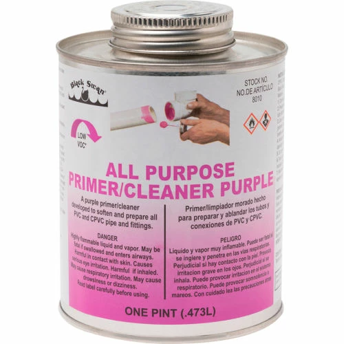 Black Swan All Purpose Primer/Cleaner Purple, 1 Pt - Pkg Qty 12 1 Black Swan All Purpose Primer/Cleaner Purple, 1 Pt - Pkg Qty 12