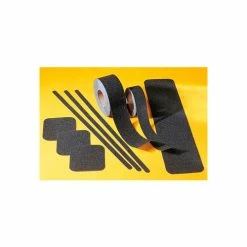 National Marker Grit Heavy Duty Anti-Slip Tape - Black - 24"W
