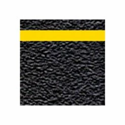 National Marker Grit Anti-Slip Tape - Black with Reflective Stripe - 6"W
