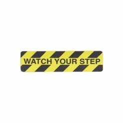 National Marker Grit Anti-Slip Tape - Watch Your Step - 6"W