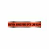 National Marker Detectable Underground Warning Tape - Caution Buried Fiber Optic Line - 6"W