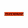 National Marker Non-Detectable Underground Warning Tape - Caution Buried Telephone Line - 6"W