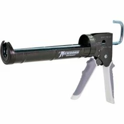 Newborn Caulk Gun Ratchet Rod, Gator Trigger Comfort Handle, 6:1 Thrust, 10 oz. Cartridge - Pkg Qty 12