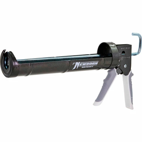 Newborn Caulk Gun Ratchet Rod, Gator Trigger Comfort Handle, 6:1 Thrust, 29 oz. Cartridge - Pkg Qty 6 1 Newborn Caulk Gun Ratchet Rod, Gator Trigger Comfort Handle, 6:1 Thrust, 29 oz. Cartridge - Pkg Qty 6