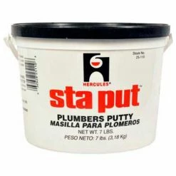 Hercules 25103 Sta Put Plumber's Putty 3 lb - Pkg Qty 12