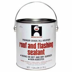 Hercules 25403 Roof & Flashing Sealant - Cartridge 10.3 oz. - Pkg Qty 12