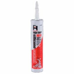 Hercules 25666 High Temp Red Plumbers Caulk - Cartridge 10.1 fl. oz. - Pkg Qty 12
