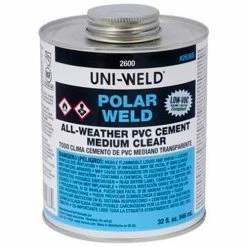 Oatey 2636S 2600 Series Polar-Weld PVC All Weather Cement 32 oz. - Pkg Qty 12
