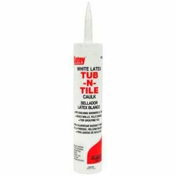 Oatey 30241 Tub-N-Tile Caulk - Cartridge 10 oz. - Pkg Qty 24