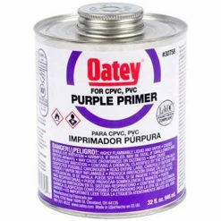 Oatey 30755 Purple Primer 4 oz., NSF Listed - Pkg Qty 24