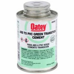 Oatey 30925 ABS To PVC Transition Green Cement 16 oz. - Pkg Qty 6
