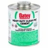 Oatey 31011 PVC Heavy Duty Clear Cement 1 Gallon - Pkg Qty 6