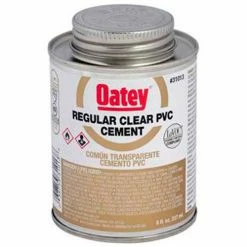 Oatey 31012 PVC Regular Clear Cement 4 oz. - Pkg Qty 24