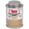 Oatey 31013 PVC Regular Clear Cement 8 oz. - Pkg Qty 24
