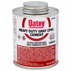 Oatey 31036 CPVC Heavy Duty Gray Cement 16 oz. - Pkg Qty 24