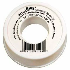 Oatey Hercules 31212 White General Purpose Thread Seal Tape With PTFE 3/4" x 260" - Pkg Qty 144