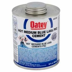 Oatey 32161 PVC Blue Lava Hot Cement 8 oz. - Pkg Qty 24