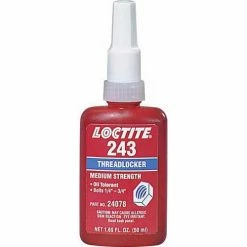 Loctite® 1329467 243™ Primerless Oil Tolerant Med Strength Blue Threadlocker 50ml