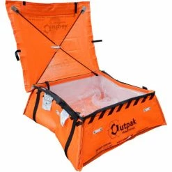 Outpak Washout Construction Washout W/ Lid Polypropylene, 120 Gallon, 48"L x 48"W x 12"H