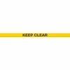 Accuform PTP224 Tough-Mark™ Heavy-Duty Message Strip, Keep Clear, 3"x48"