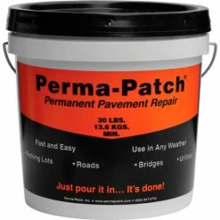 Perma-Patch® All Season Asphalt Repair Material, 30 lb Pail - Pkg Qty 80