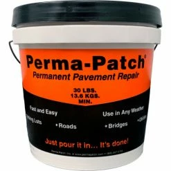 Perma-Patch® Asphalt Repair Material Fine Mix, 30 lb Pail - Pkg Qty 80