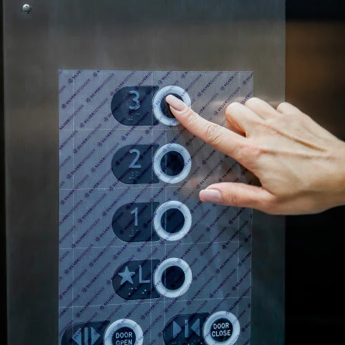 Silver Defender Antimicrobial Film Tape For Multiple Uses, 60'H x 2"W Clear 4 Silver Defender Antimicrobial Film Tape For Multiple Uses, 60'H x 2"W Clear - Image 4