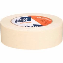Shurtape® Utility Grade High Adhesion Masking Tape, Natural, 36mm x 55m - Case of 24
