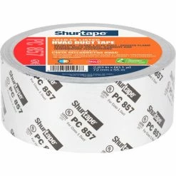 Shurtape PC 857 UL 181B-FX Listed/Printed Cloth Duct Tape 72mm x 55m - Pkg Qty 16