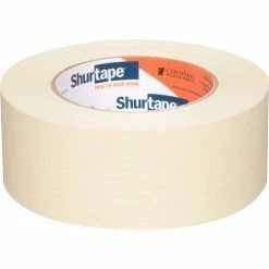 Shurtape® Colonial Premium Grade High Adhesion Masking Tape, Natural, 48mm x 55m - Case of 24