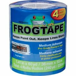 Shurtape FrogTape® Painter's Tape, Pro Grade, Blue, 36mm x 55m - Case of 32