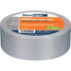 Shurtape SF 682 ShurFLEX® Non-Printed Metalized Cloth Duct Tape 48mm x 55m - Pkg Qty 24