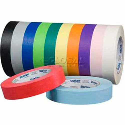 Shurtape® Crepe Paper Masking Tape, CP 631, General Purpose, 6mm x 55m, Orange - Pkg Qty 1008 1 Shurtape® Crepe Paper Masking Tape, CP 631, General Purpose, 6mm x 55m, Orange - Pkg Qty 1008