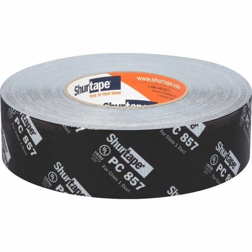 Shurtape PC 857 UL 181B-FX Listed/Printed Cloth Duct Tape 48mm x 55m - Pkg Qty 24 2 Shurtape PC 857 UL 181B-FX Listed/Printed Cloth Duct Tape 48mm x 55m - Pkg Qty 24 - Image 2