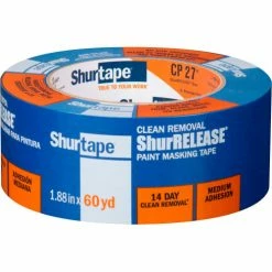Shurtape® 14-Day ShurRELEASE® Blue Painter's Tape, Multi-Surface, 48mm x 55m - Case of 24