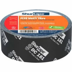 Shurtape DC 181 UL 181B-FX Listed/Printed Film Tape 48mm x 110m - Pkg Qty 24
