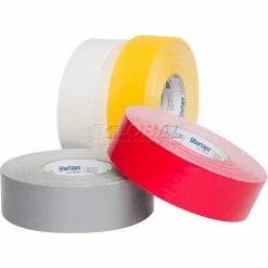 Shurtape, Cloth Duct Tape, Pc 624, Premium Nuclear Grade, 36mm X 55m, Yellow - Pkg Qty 24