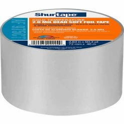 Shurtape AF 975CT Cold Temperature Aluminum Foil Tape 72mm x 46m - Pkg Qty 16