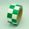 Incom Manufacturing Hazard Marking Tape, Green/White Checker, 2"W x 54'L Roll, LCB213