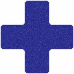 Incom Manufacturing Floor Marking Tape, Blue, + Shape, 25/Pkg., LM120B -Adhesives, Sealants & Tape Sales 2022 TOA LM120B