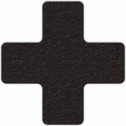 Incom Manufacturing Floor Marking Tape, Black, + Shape, 25/Pkg., LM120K -Adhesives, Sealants & Tape Sales 2022 TOA LM120K