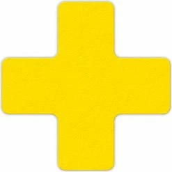 Incom Manufacturing Floor Marking Tape, Yellow, + Shape, 25/Pkg., LM120Y -Adhesives, Sealants & Tape Sales 2022 TOA LM120Y