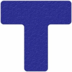 Incom Manufacturing Floor Marking Tape, Blue, T Shape, 25/Pkg., LM130B -Adhesives, Sealants & Tape Sales 2022 TOA LM130B
