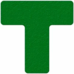 Incom Manufacturing Floor Marking Tape, Green, T Shape, 25/Pkg., LM130G -Adhesives, Sealants & Tape Sales 2022 TOA LM130G