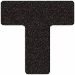 Incom Manufacturing Floor Marking Tape, Black, T Shape, 25/Pkg., LM130K -Adhesives, Sealants & Tape Sales 2022 TOA LM130K
