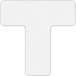 Incom Manufacturing Floor Marking Tape, White, T Shape, 25/Pkg., LM130W -Adhesives, Sealants & Tape Sales 2022 TOA LM130W