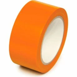 Incom Manufacturing Floor Marking Aisle Tape, Orange, 2"W x 108'L Roll, PST218