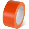 Global Industrial Safety Tape, 2"W x 108'L, 5 Mil, Orange, 1 Roll